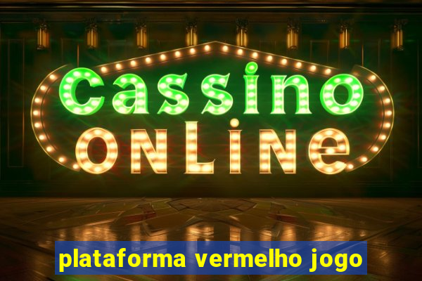 plataforma vermelho jogo